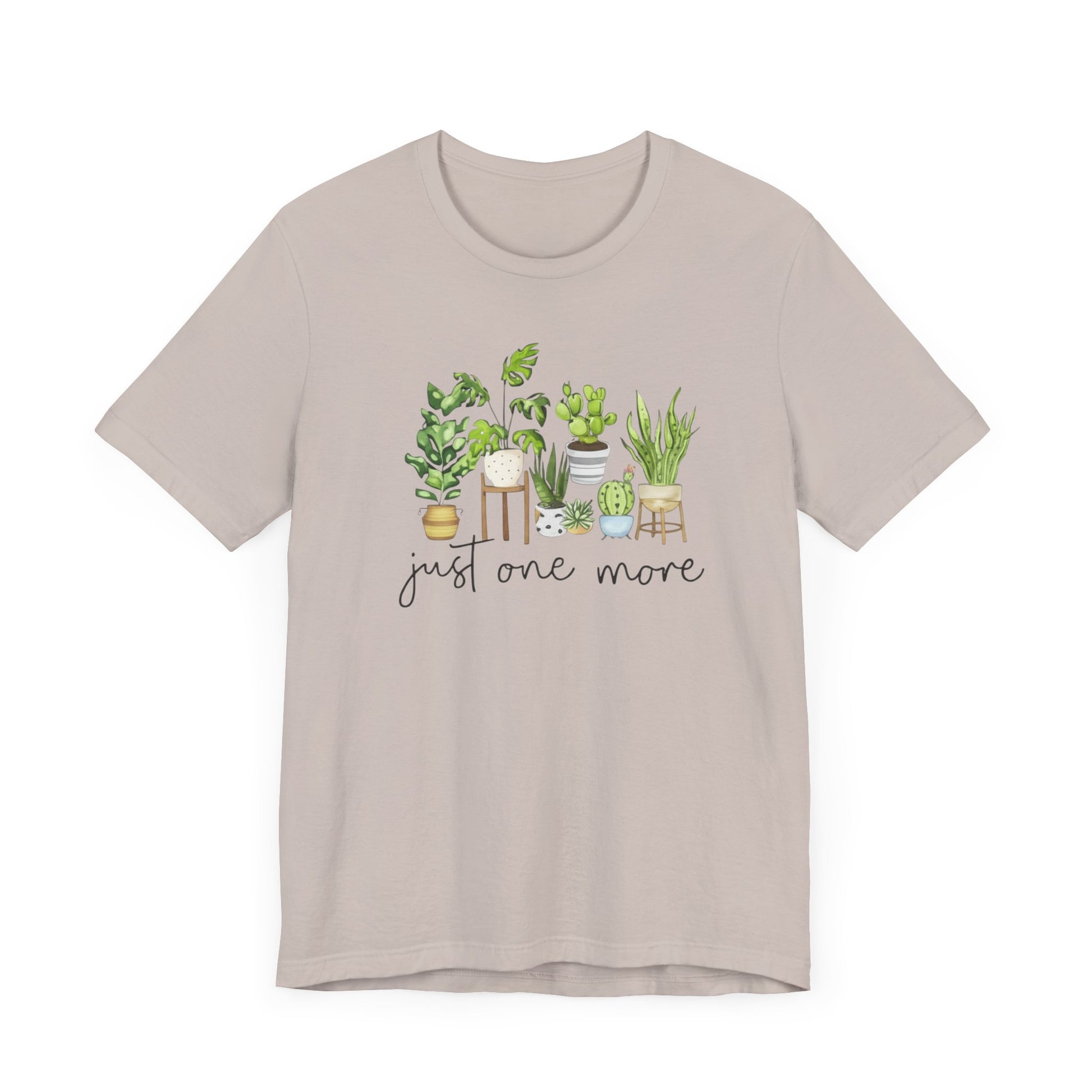 "Just One More Plant" - Cute Plant Lover's T-Shirt