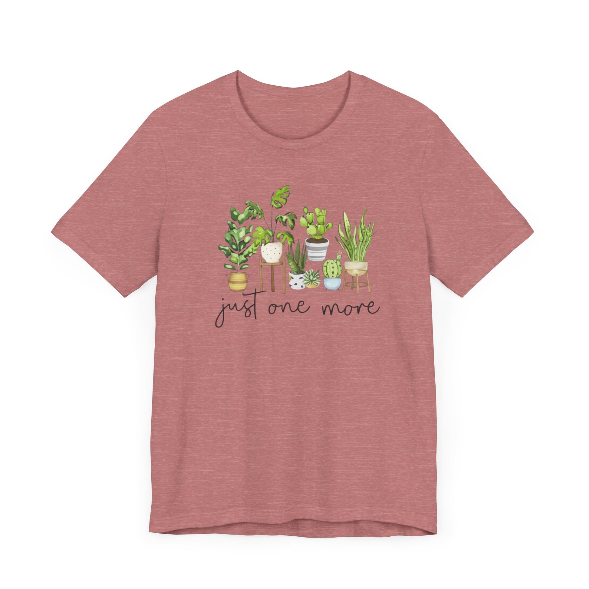 "Just One More Plant" - Cute Plant Lover's T-Shirt