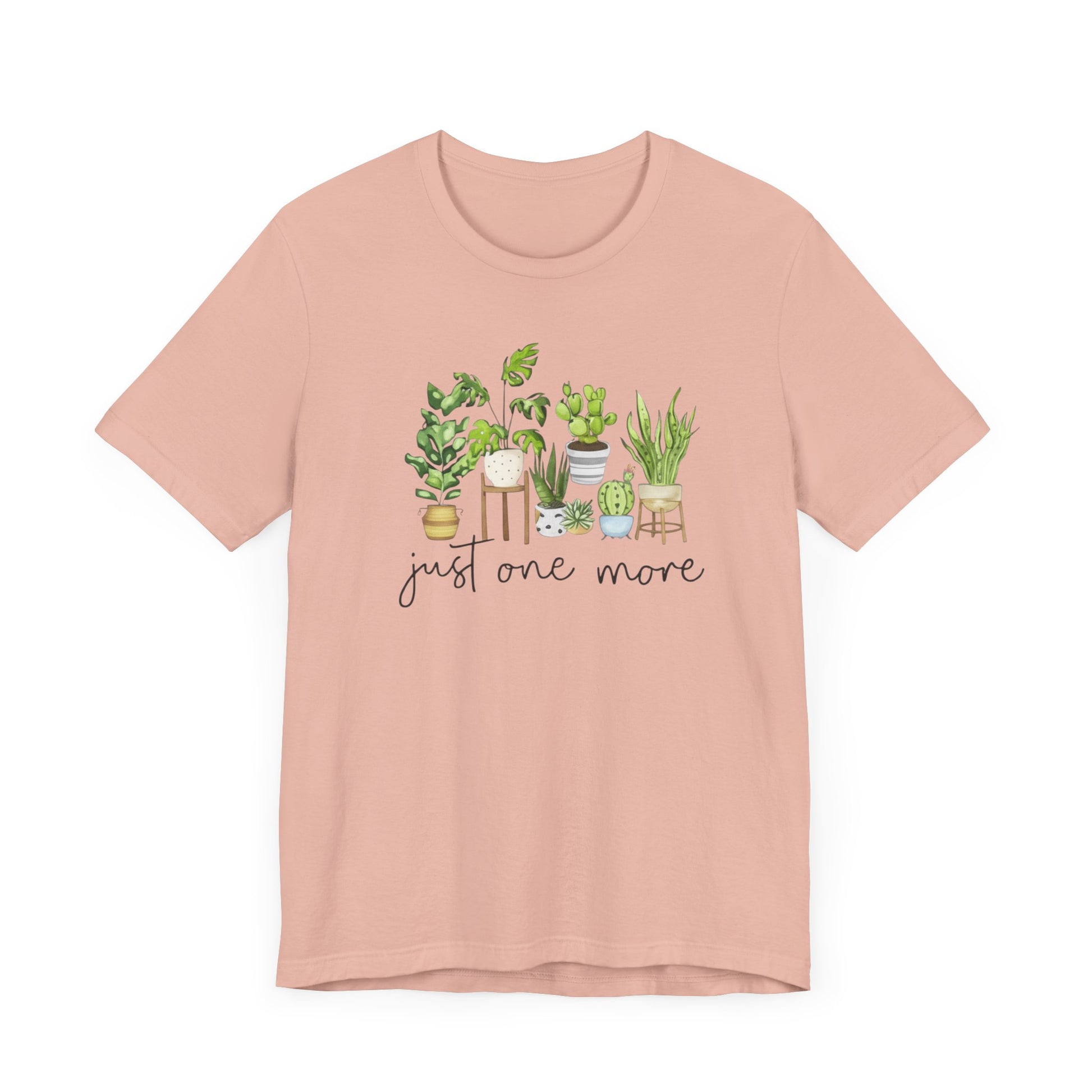 "Just One More Plant" - Cute Plant Lover's T-Shirt